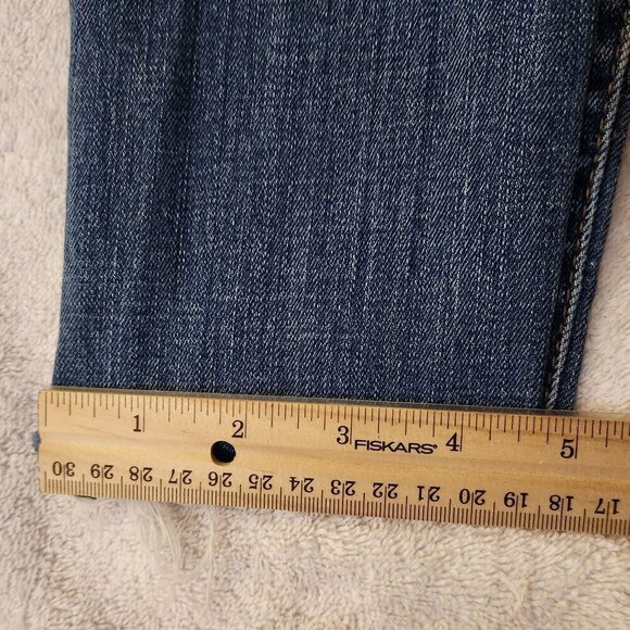 KanCan Florence Mid Rise Super Skinny Jeans Sz 3/25 Distressed Blue KC7103m - Picture 8 of 9